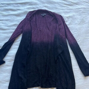 Barefoot Dreams Purple Calypso Wrap Cardigan small medium